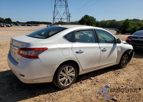 2013 Nissan Sentra S из США, поврежденный, VIN 3N1AB7AP6DL731353